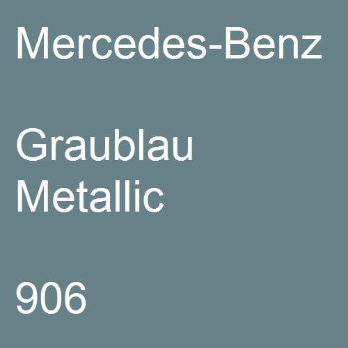 Mercedes-Benz, Graublau Metallic, 906.